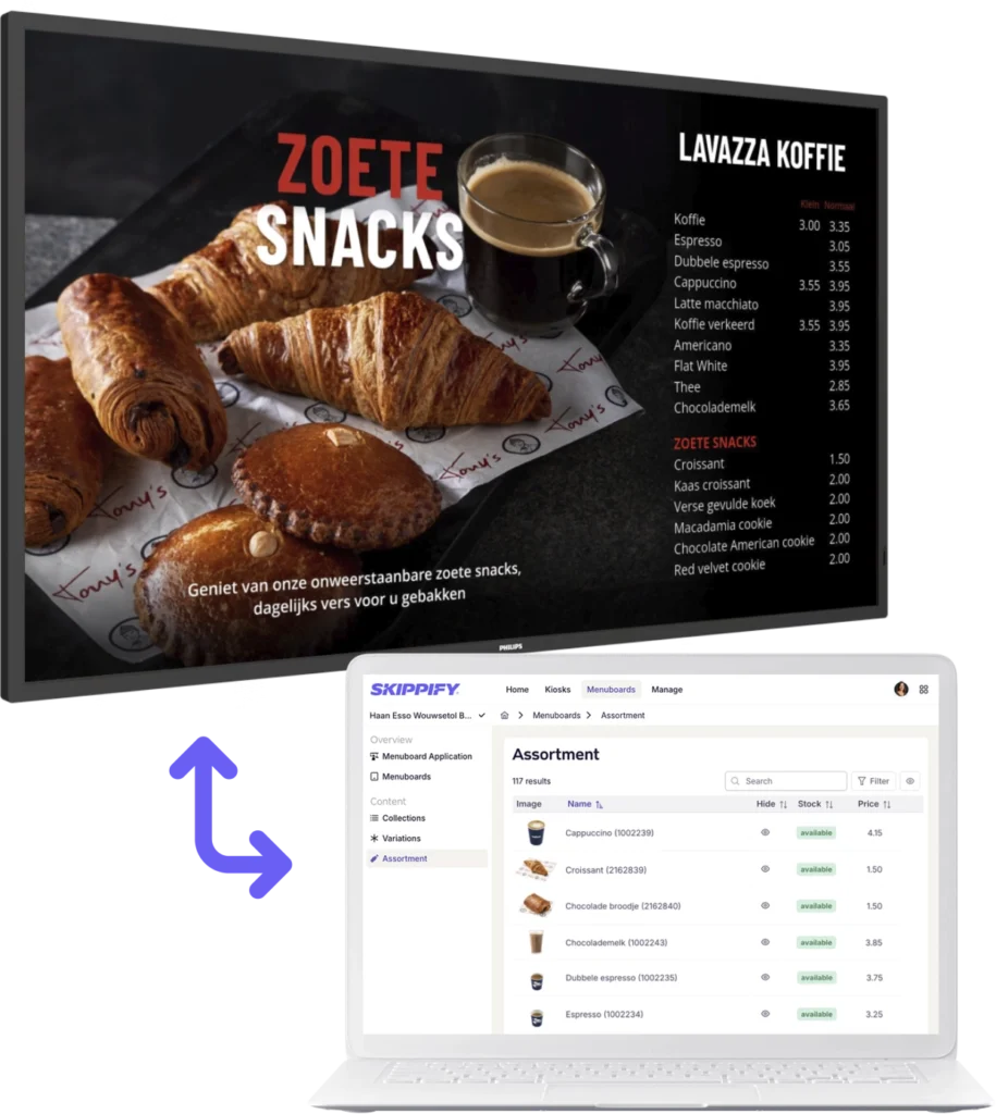 Tony's Street Food is online te beheren vanuit het Skippify Suite-platform